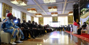 «Мир – это когда каждый чувствует себя защищённым». Речь Папы на приёме в Президентском дворце Камеруна