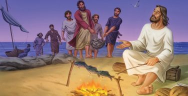 Пасхальный цикл о. Фабио Розини: «После Воскресения: путь учеников». Беседа IV: «Человеческое участие в Божьем действии» (Ин 21,9–14)