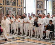 Лев XIV призвал олимпийцев быть свидетелями мира (+ ФОТО)