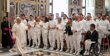 Лев XIV призвал олимпийцев быть свидетелями мира (+ ФОТО)