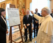 Св. Отец благословил центр «Сердце» им. Папы Франциска